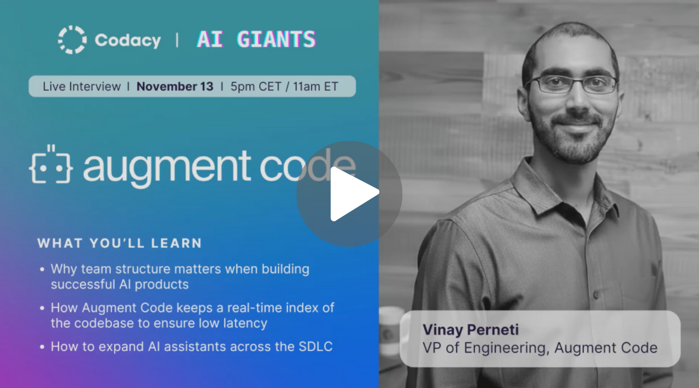 AI Giants podcast with Augment Code 