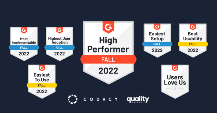 G2 Codacy Quality Fall 2022