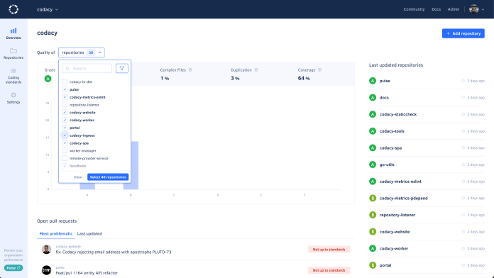 Filtering repositories