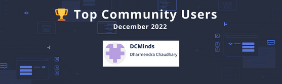 Top Community Users December 2022