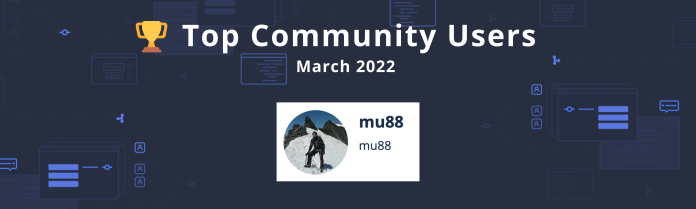 Top-Community-Users-March-2022