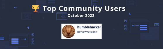 Top Community Users October 2022