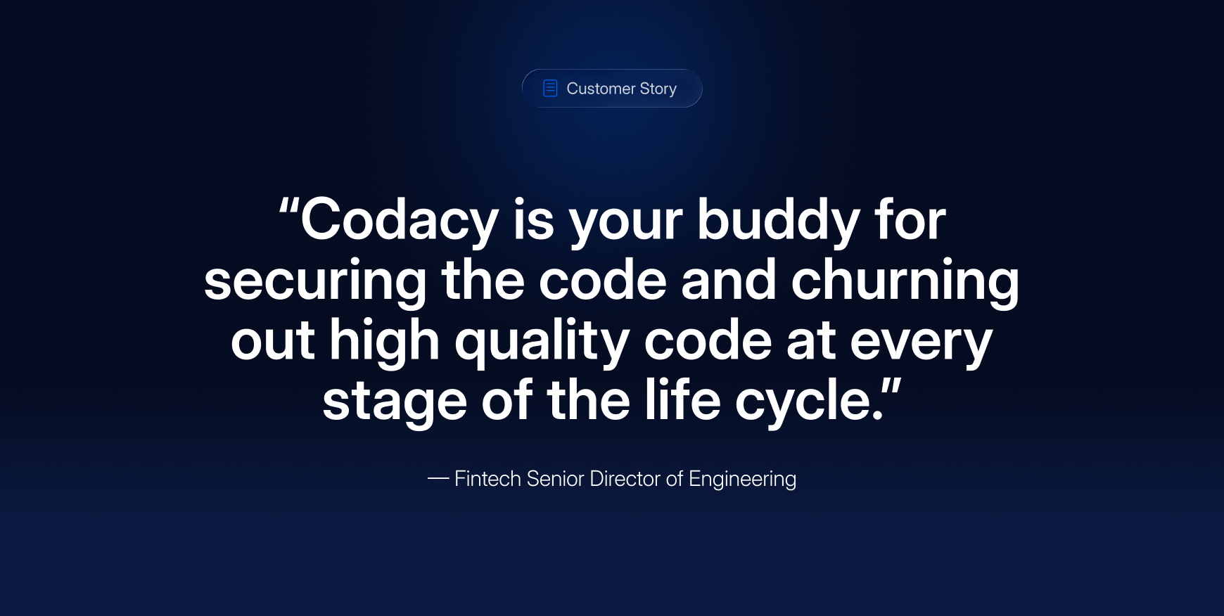 Codacy review