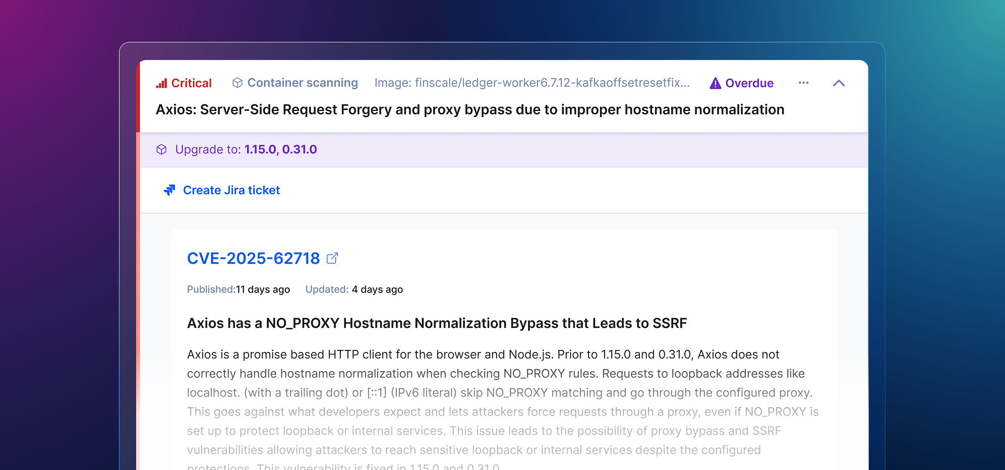 Introducing Container Image Scanning: Secure your images against new CVEs